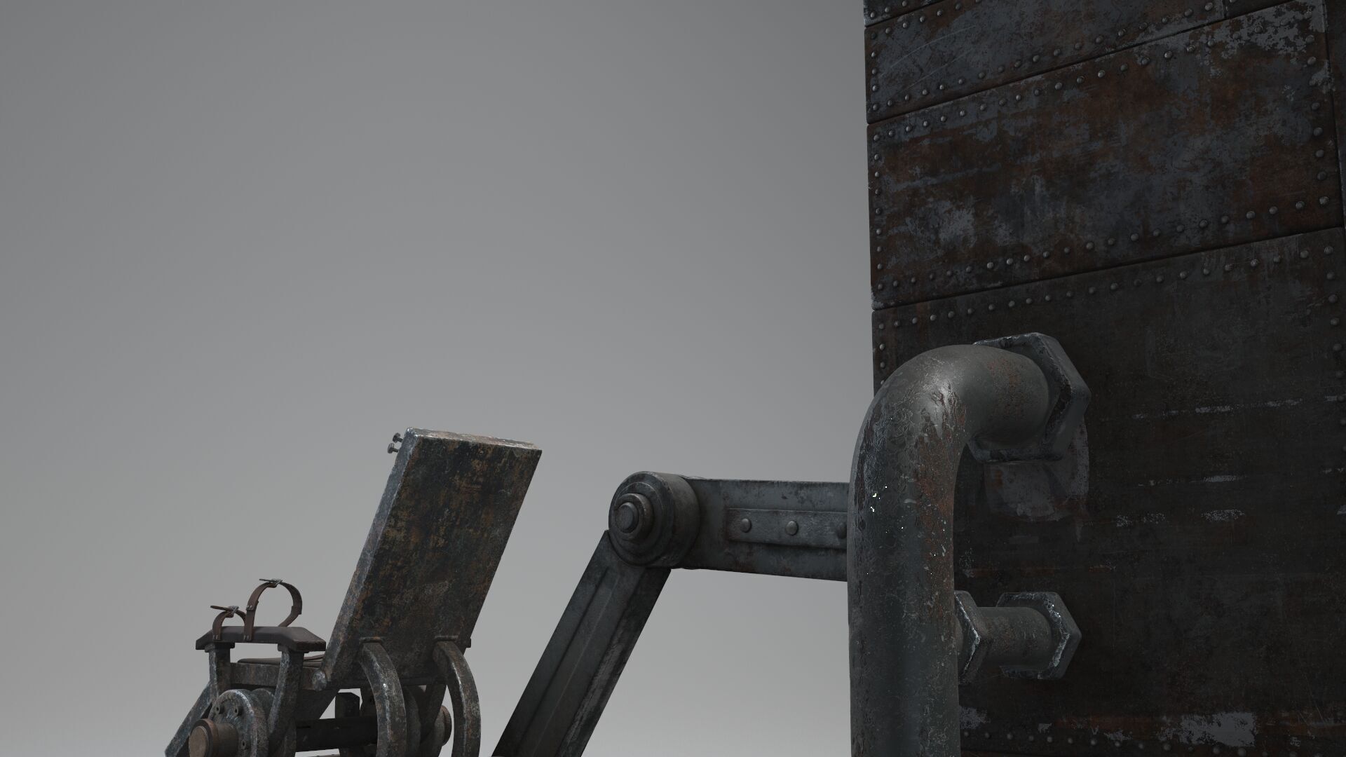 Frank Chair retro 3D model_14