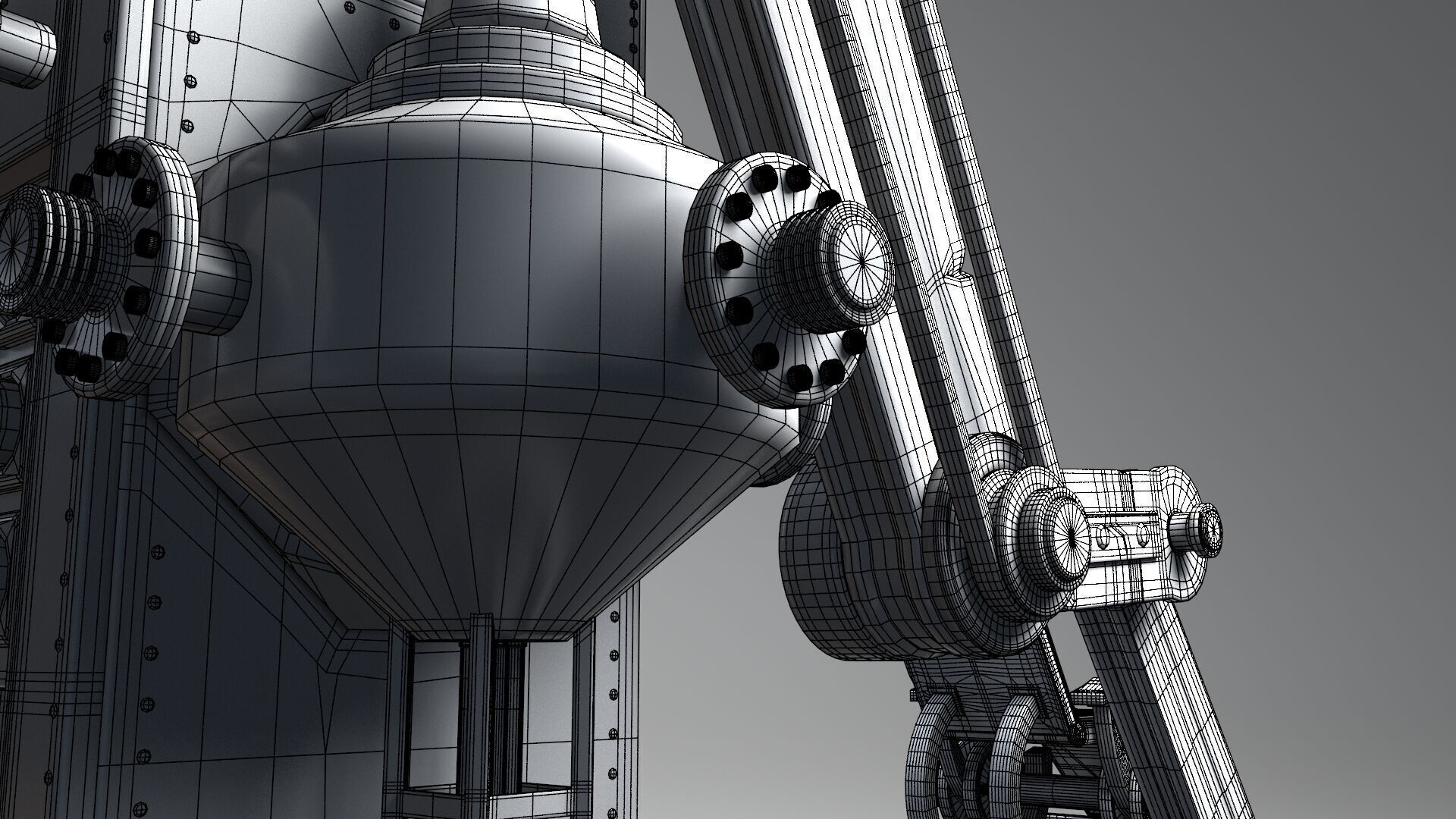 Frank Chair retro 3D model_26