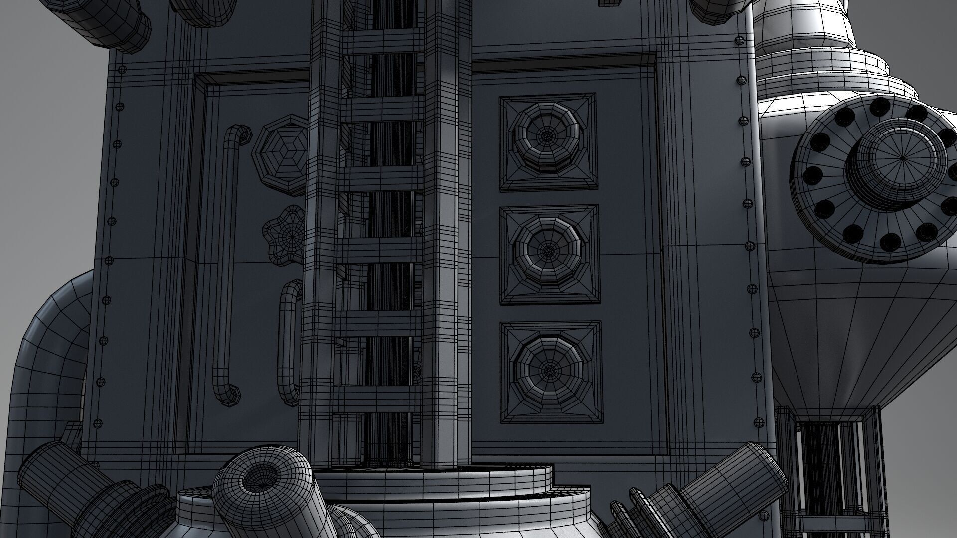 Frank Chair retro 3D model_25