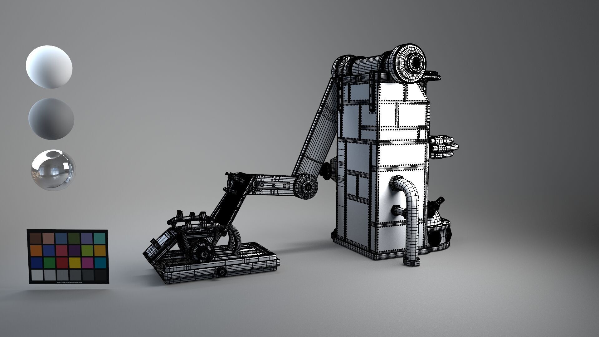 Frank Chair retro 3D model_18