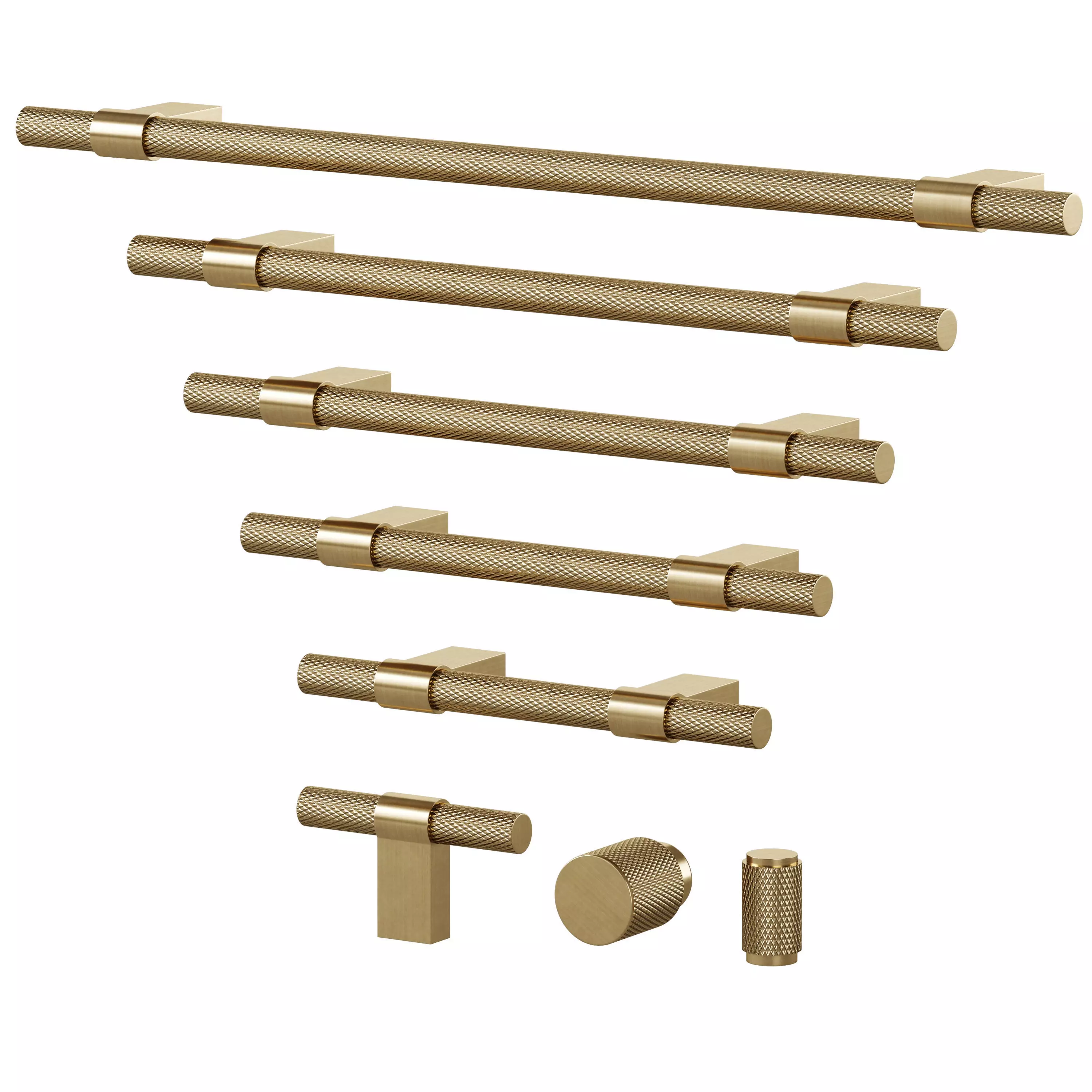 Furniture handles Nova by Meraki 3D model_0