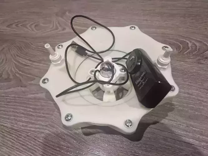 Vacuum Bell diameter 90mm 3D print model 3D print model
