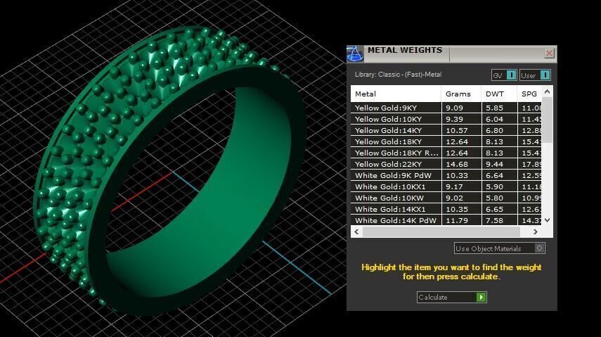 wedding  ring 3D print model_12