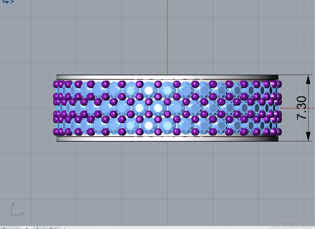 wedding  ring 3D print model_8