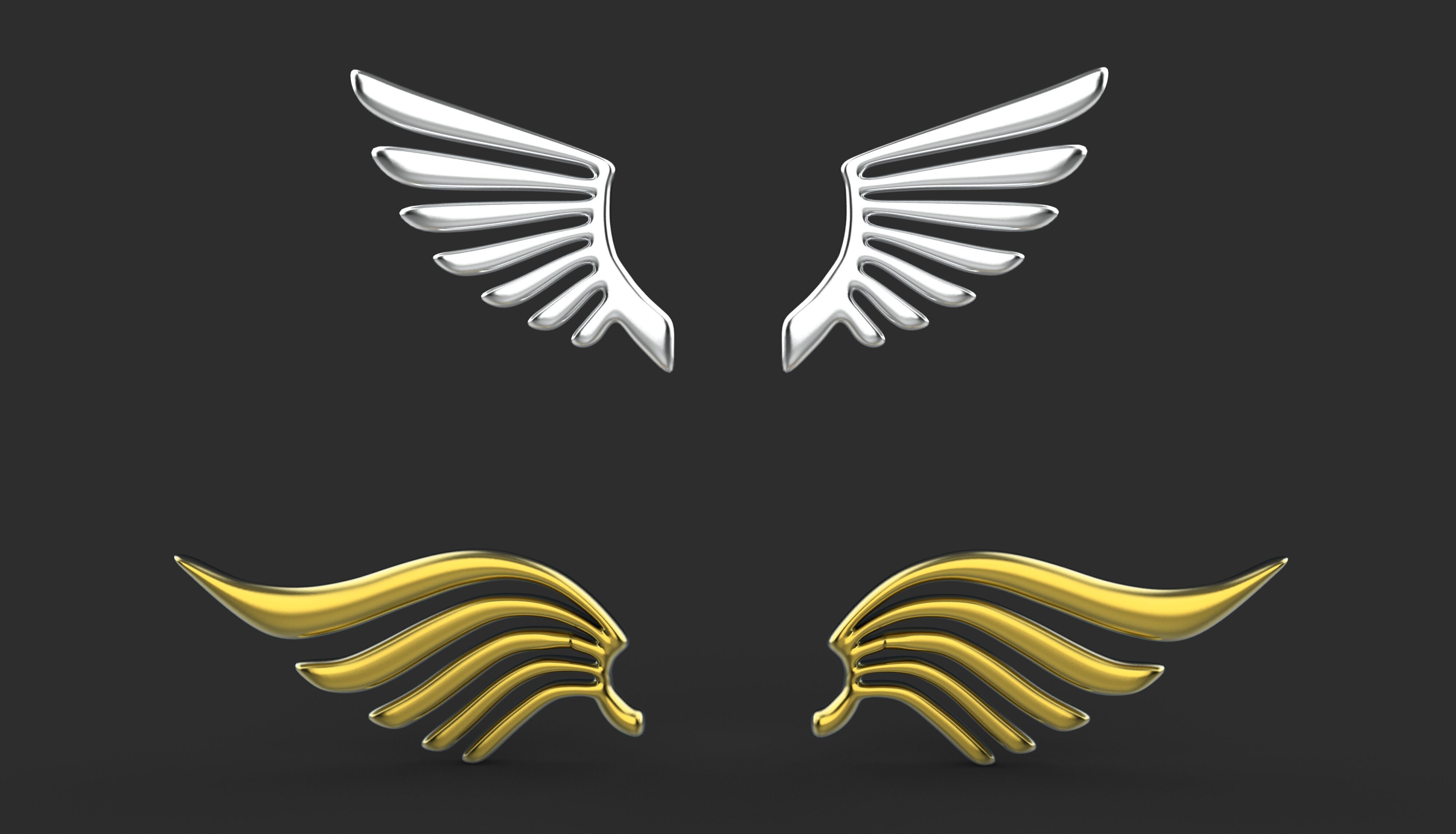 Eagle Wings 3D model_2