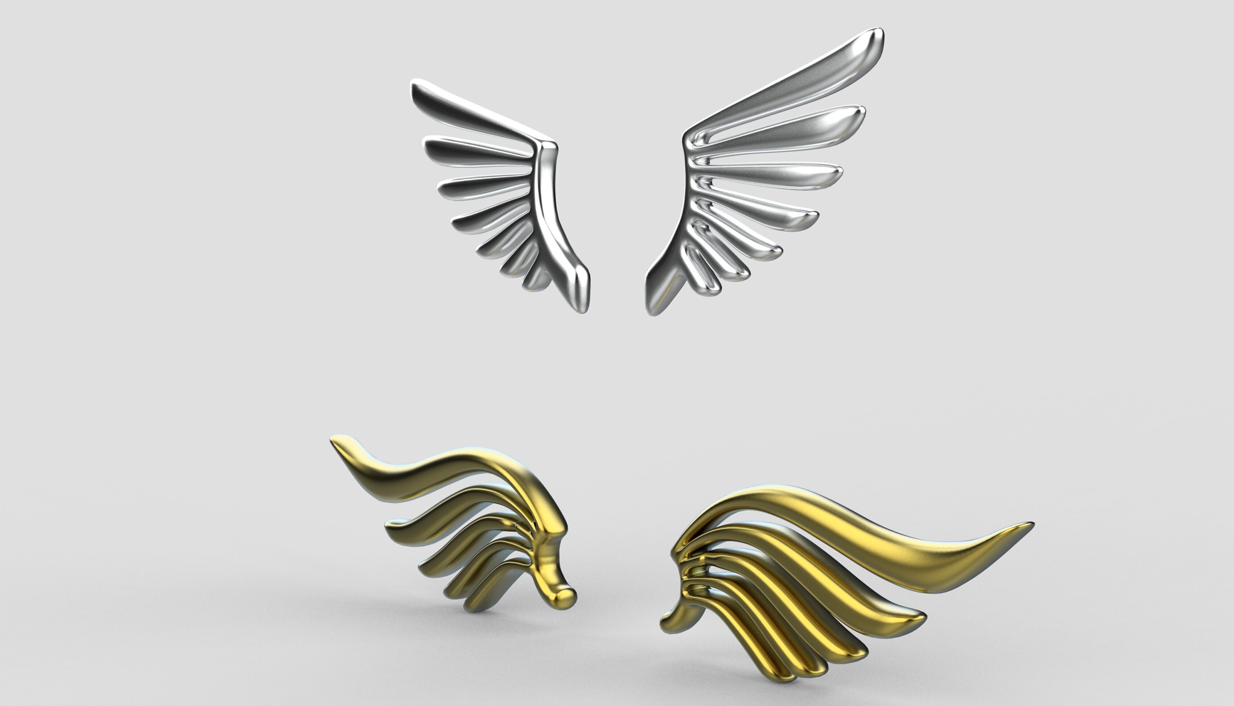 Eagle Wings 3D model_8