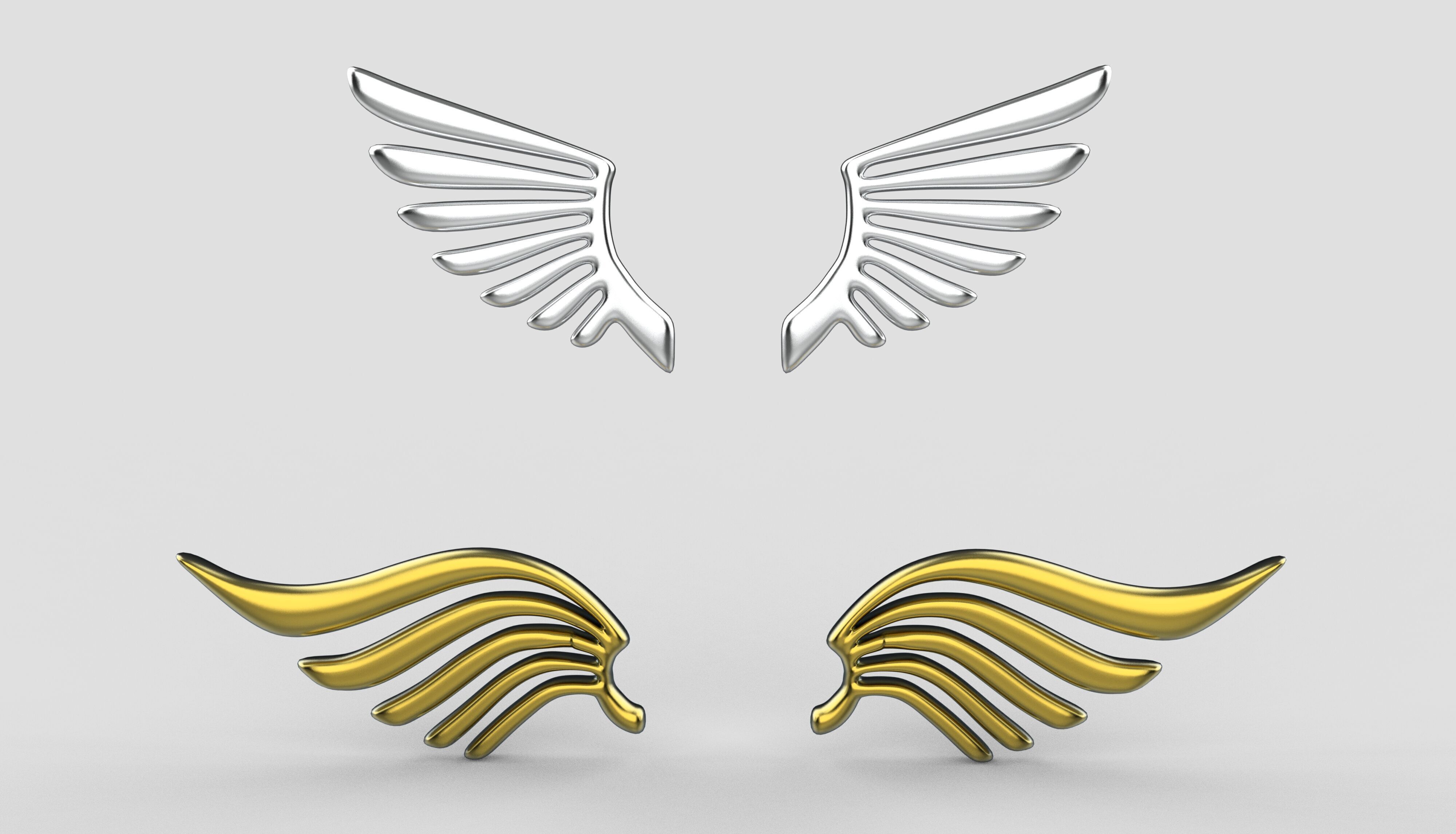 Eagle Wings 3D model_3