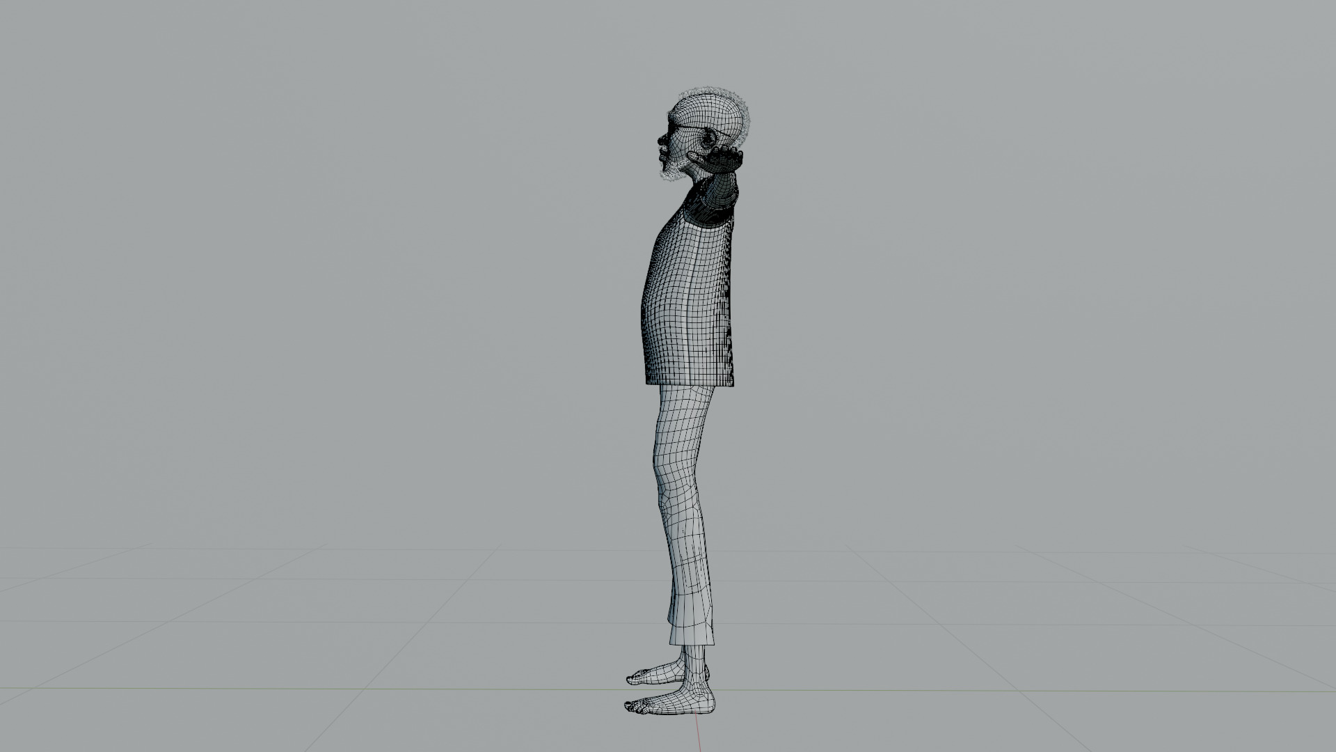 Stylized Male Rigged Character Low-poly 3D model_7