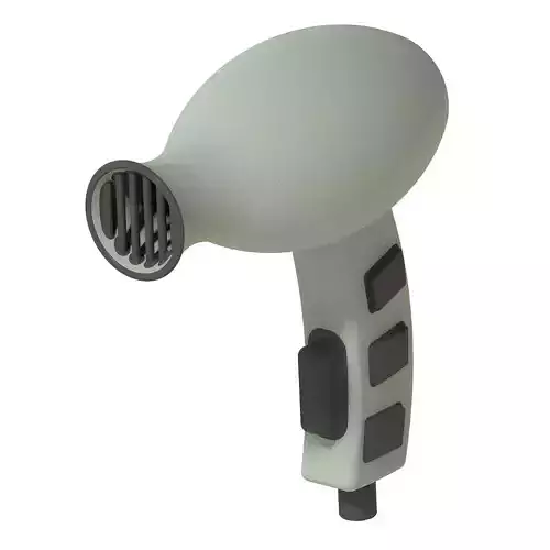 Premium Hair Dryer Toy 3D print model