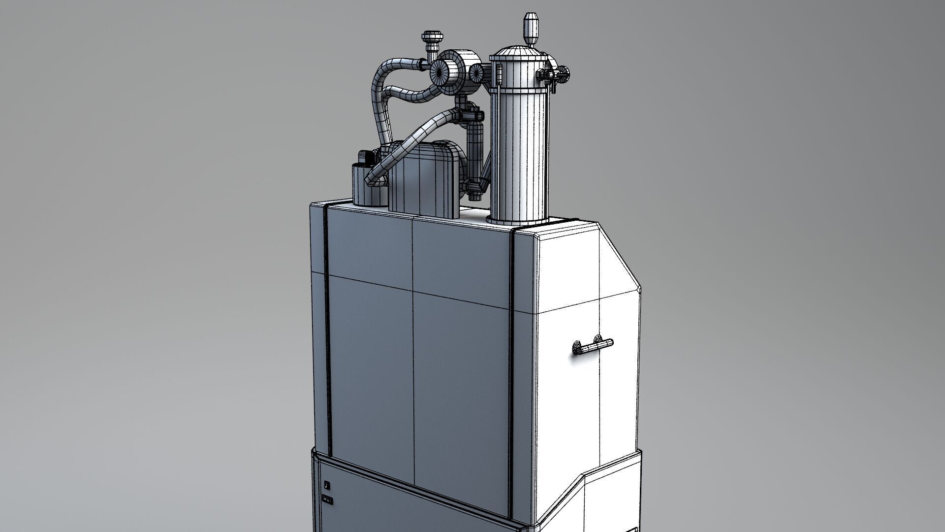 Tub Machine retro 3D model_18