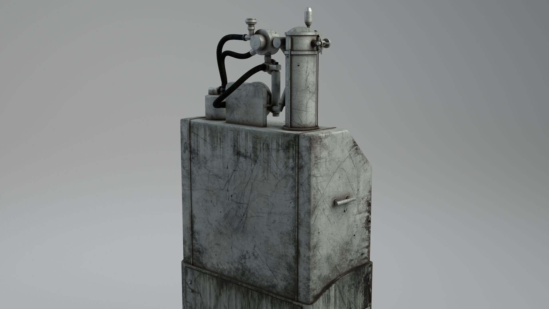 Tub Machine retro 3D model_11