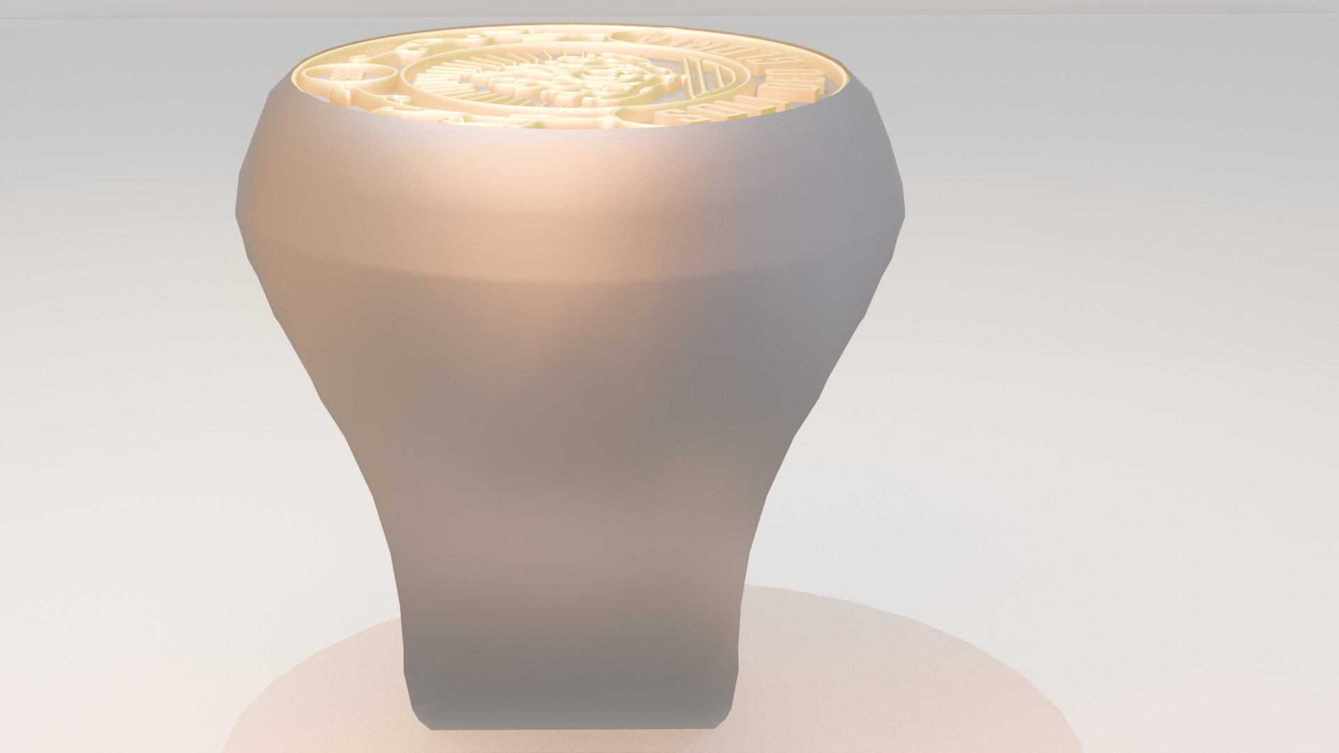 Soli Deo Gloria Christian Ring multible sizes 3D print model_2