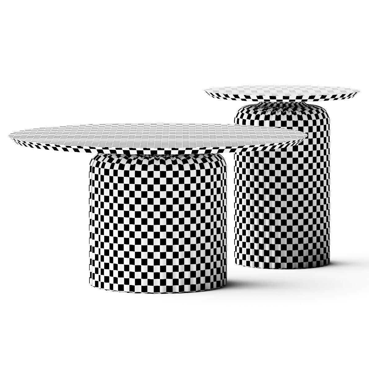 Tonin Casa Soffio Elite Coffee Table 3D model_3