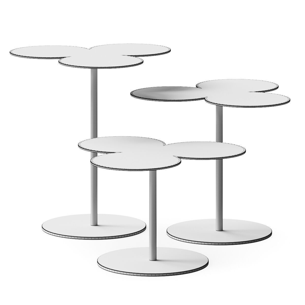 Tonin Casa Ryazka Side Table 3D model_3