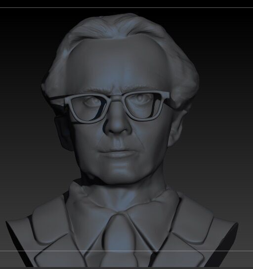 Viktor Frankl 3d print model 3D print model_3
