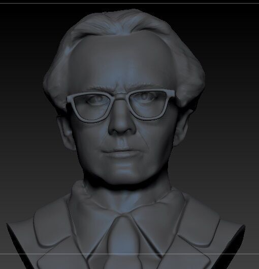 Viktor Frankl 3d print model 3D print model_4