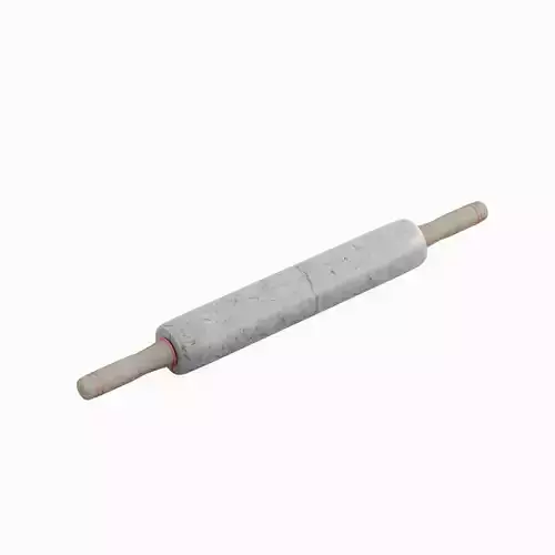 Marble Rolling Pin 03 Low-poly 3D model