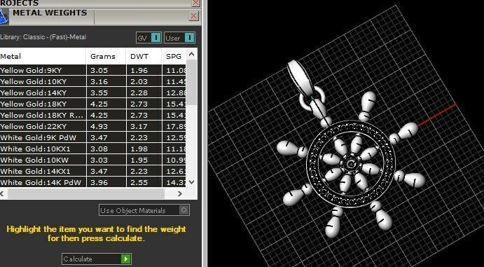 wheel pendant 01 3D print model_10