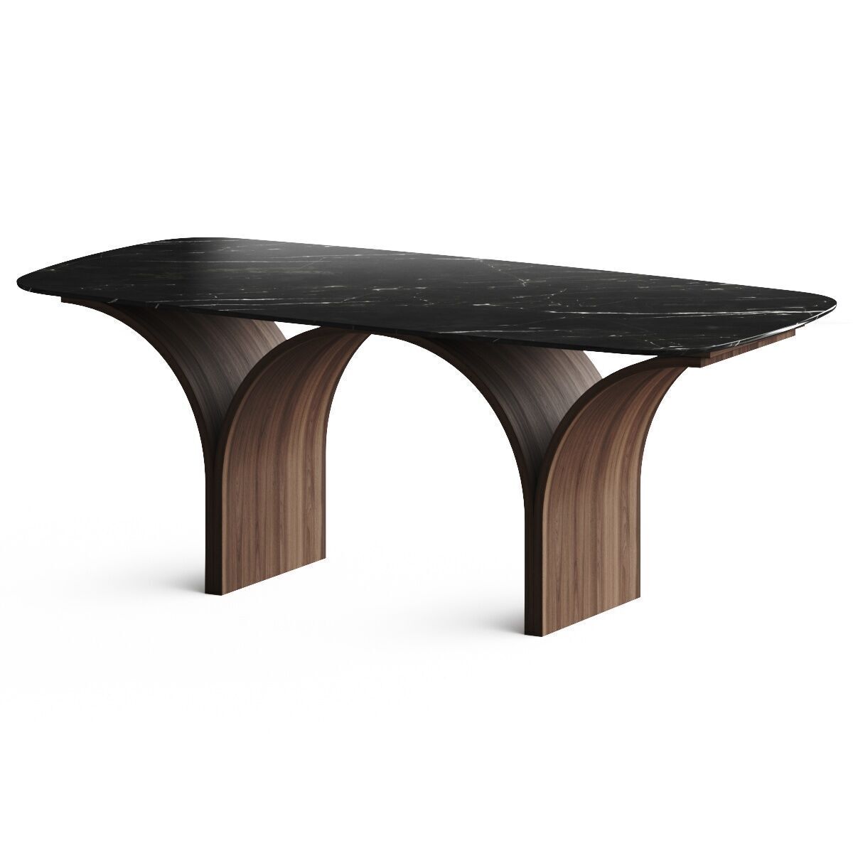 Tonin Casa Arco Dining Table 3D model_1