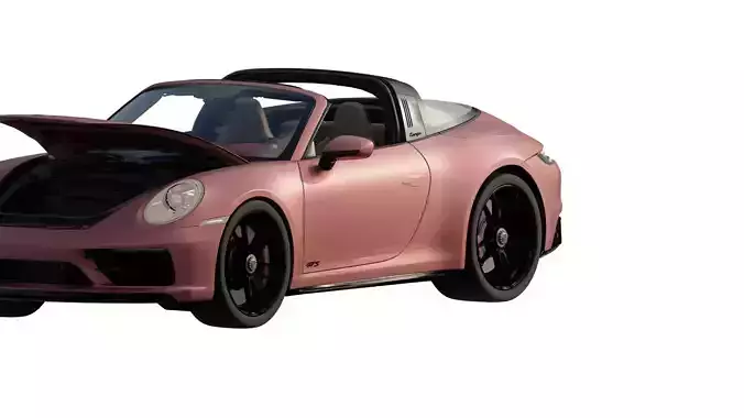 Porsche Targe GTS with interior