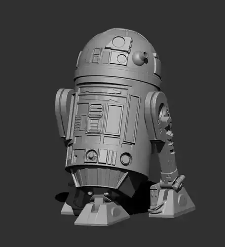 R2D2 3D model