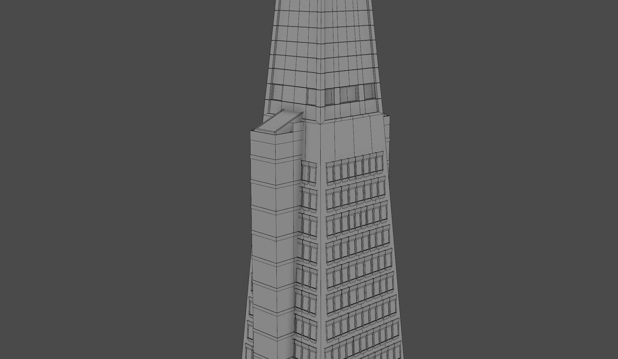 Transamerica Pyramid San Francisco 3D model_16