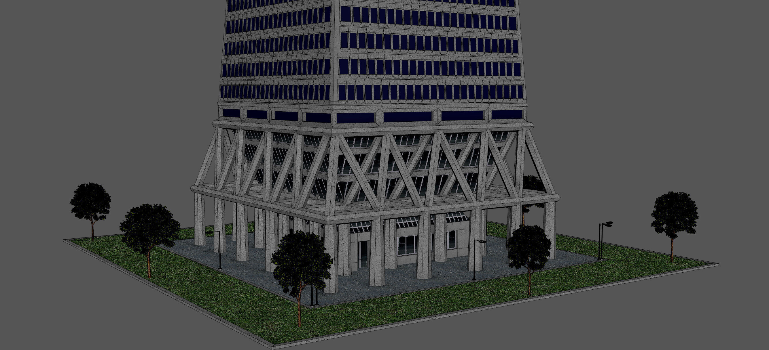 Transamerica Pyramid San Francisco 3D model_9