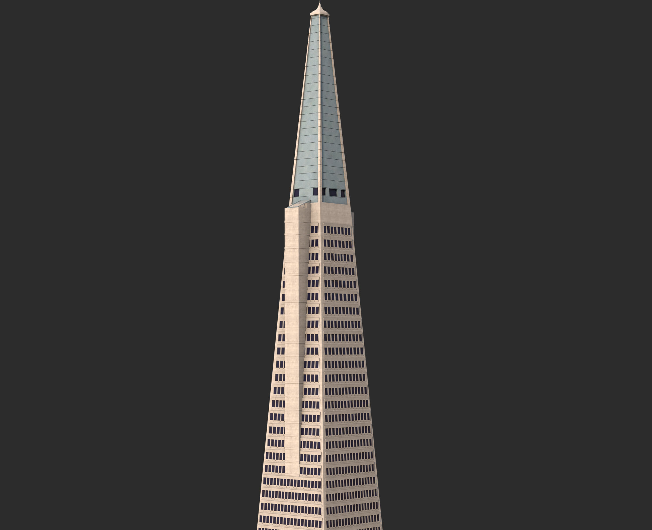 Transamerica Pyramid San Francisco 3D model_5