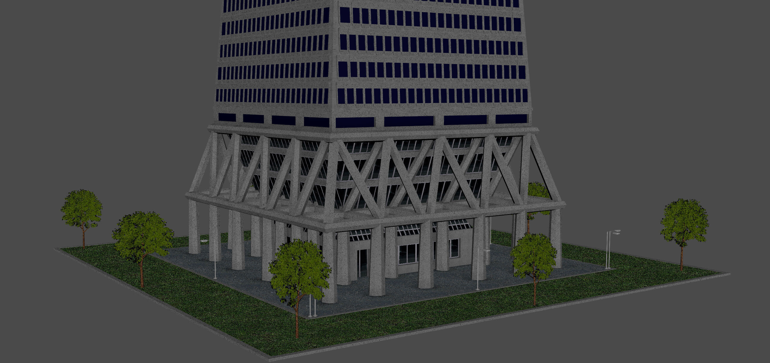 Transamerica Pyramid San Francisco 3D model_8