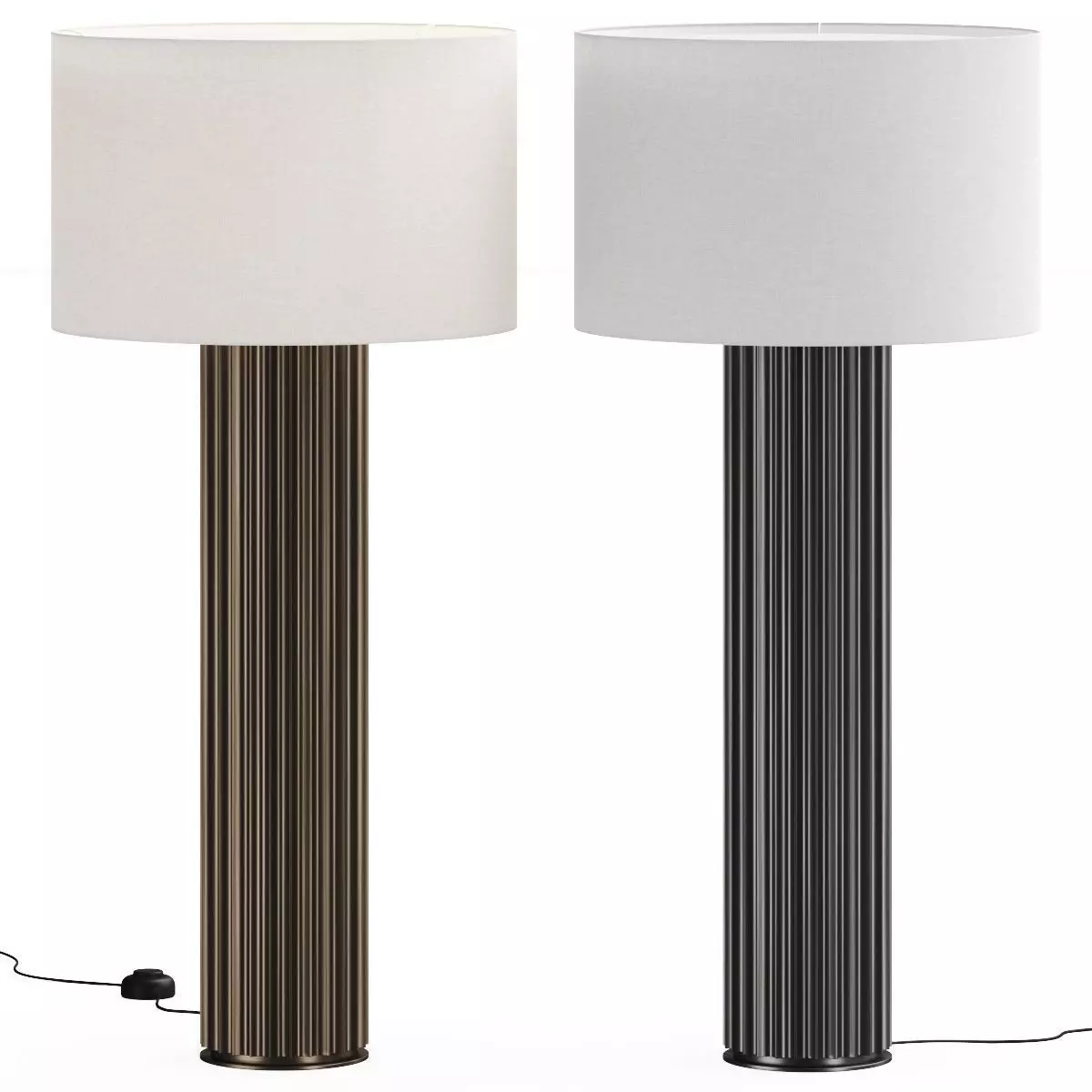 Rugiano Liberty Soft Floor Lamp 3D model_0