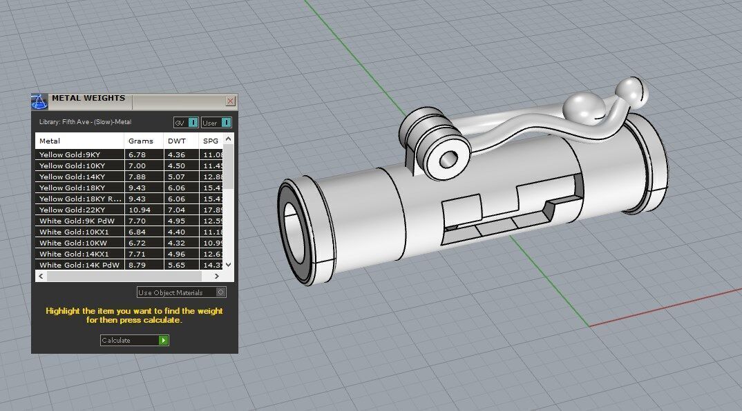 Jewelery lock 3D print model_9