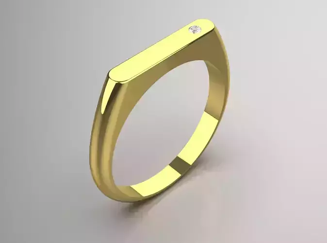 minimal man ring mr0182 3D print model