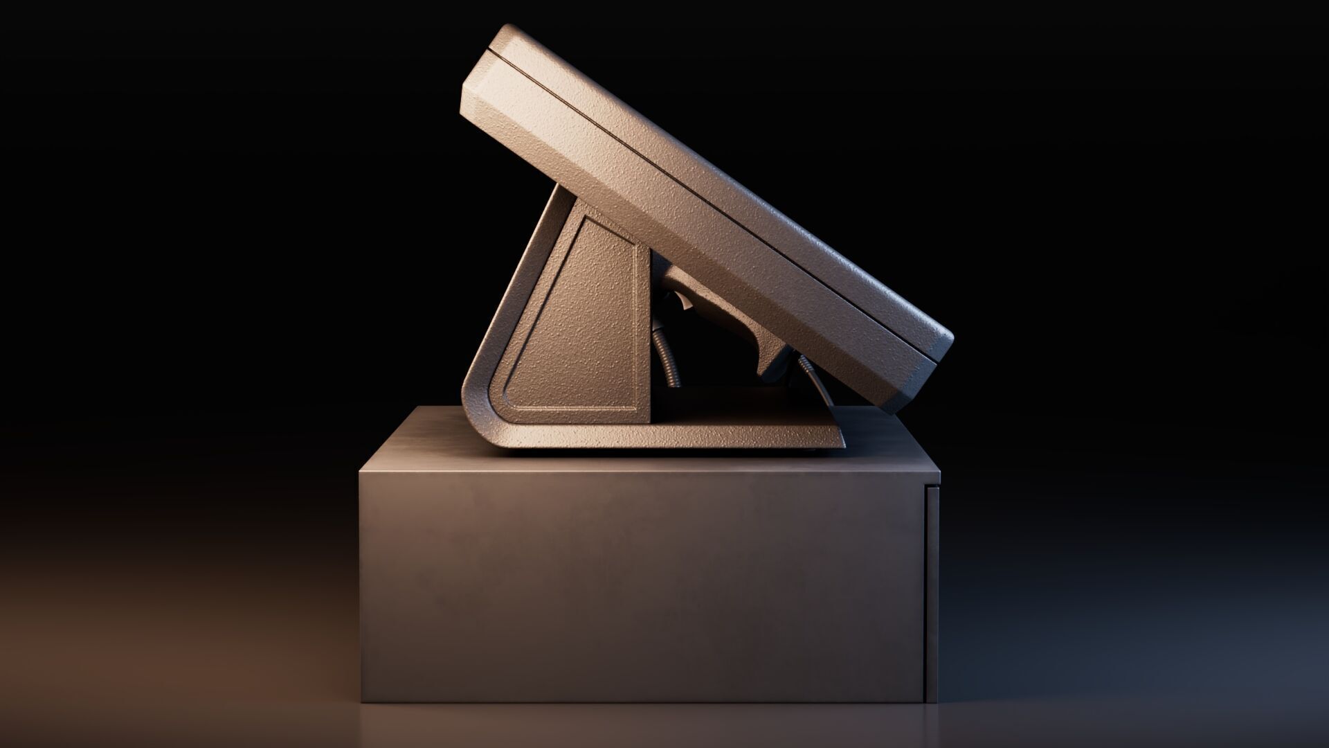 Cash Register Box 3D model_5