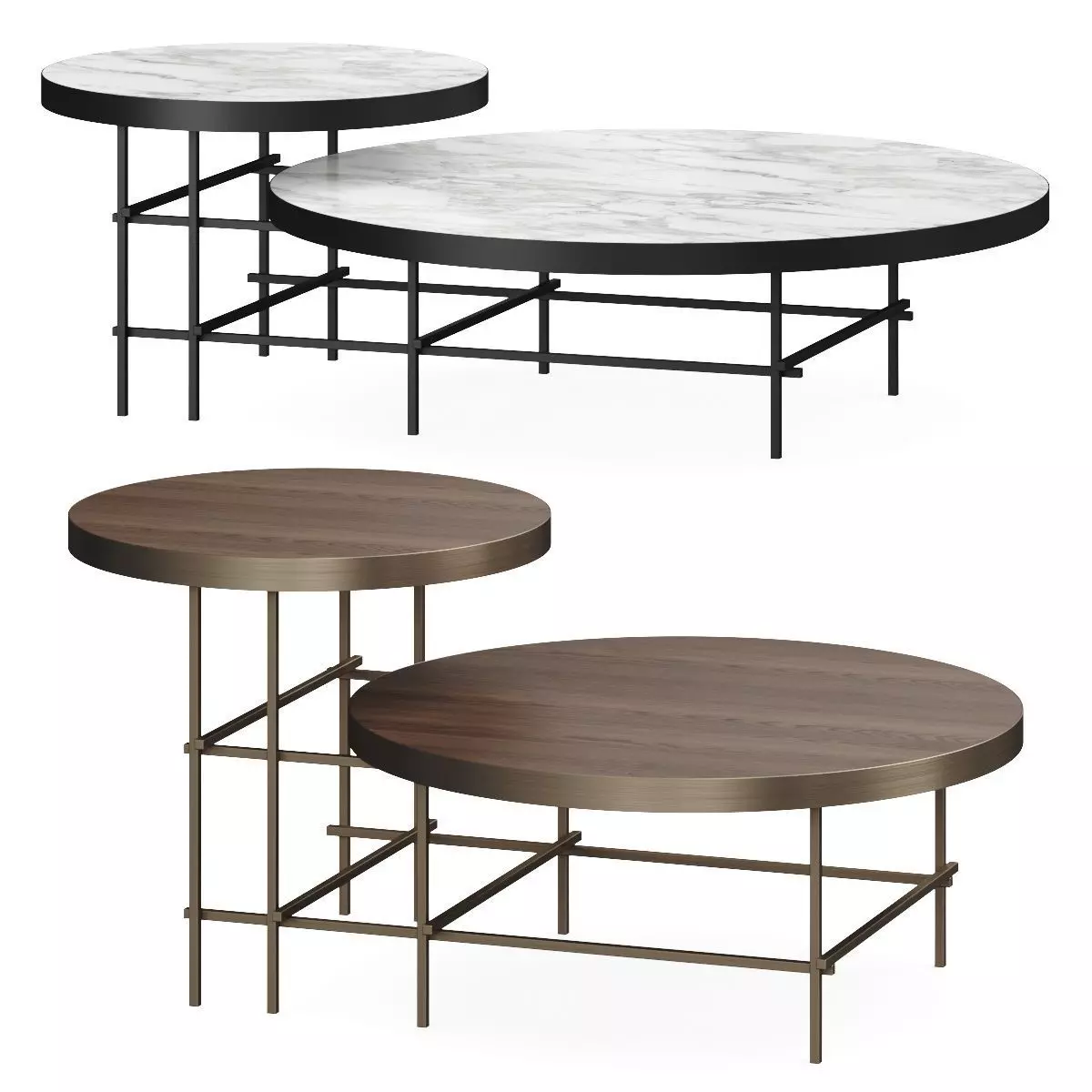 Frigerio Nelson Coffee Table 3D model_0