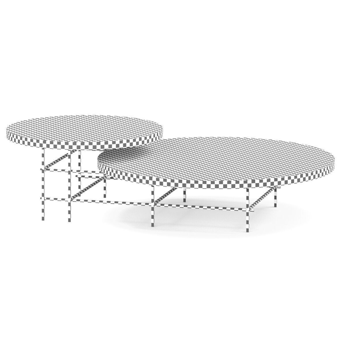 Frigerio Nelson Coffee Table 3D model_2