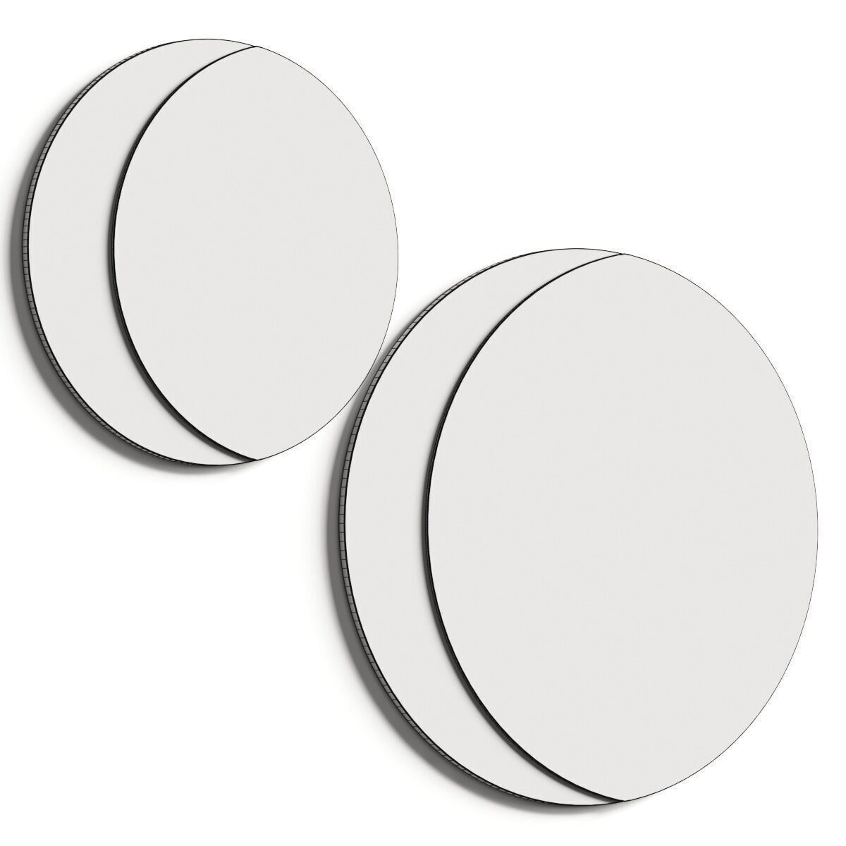 Tonin Casa Arke Wall Mirror 3D model_3