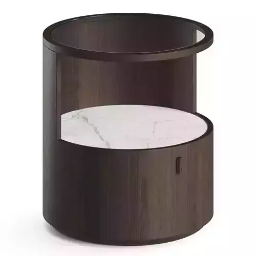 Conte Roof Nightstand Table