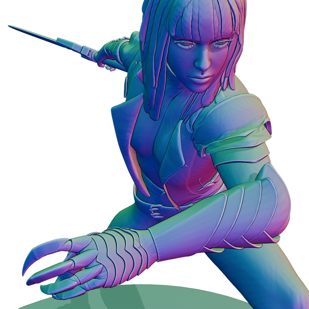 Magik 3D Figurine File 3D print model_5