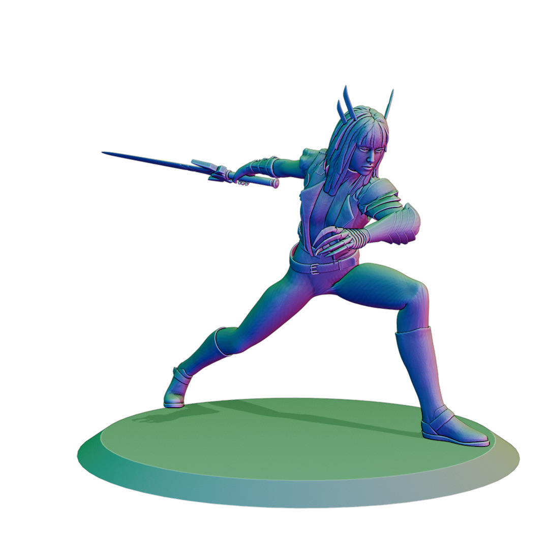 Magik 3D Figurine File 3D print model_2