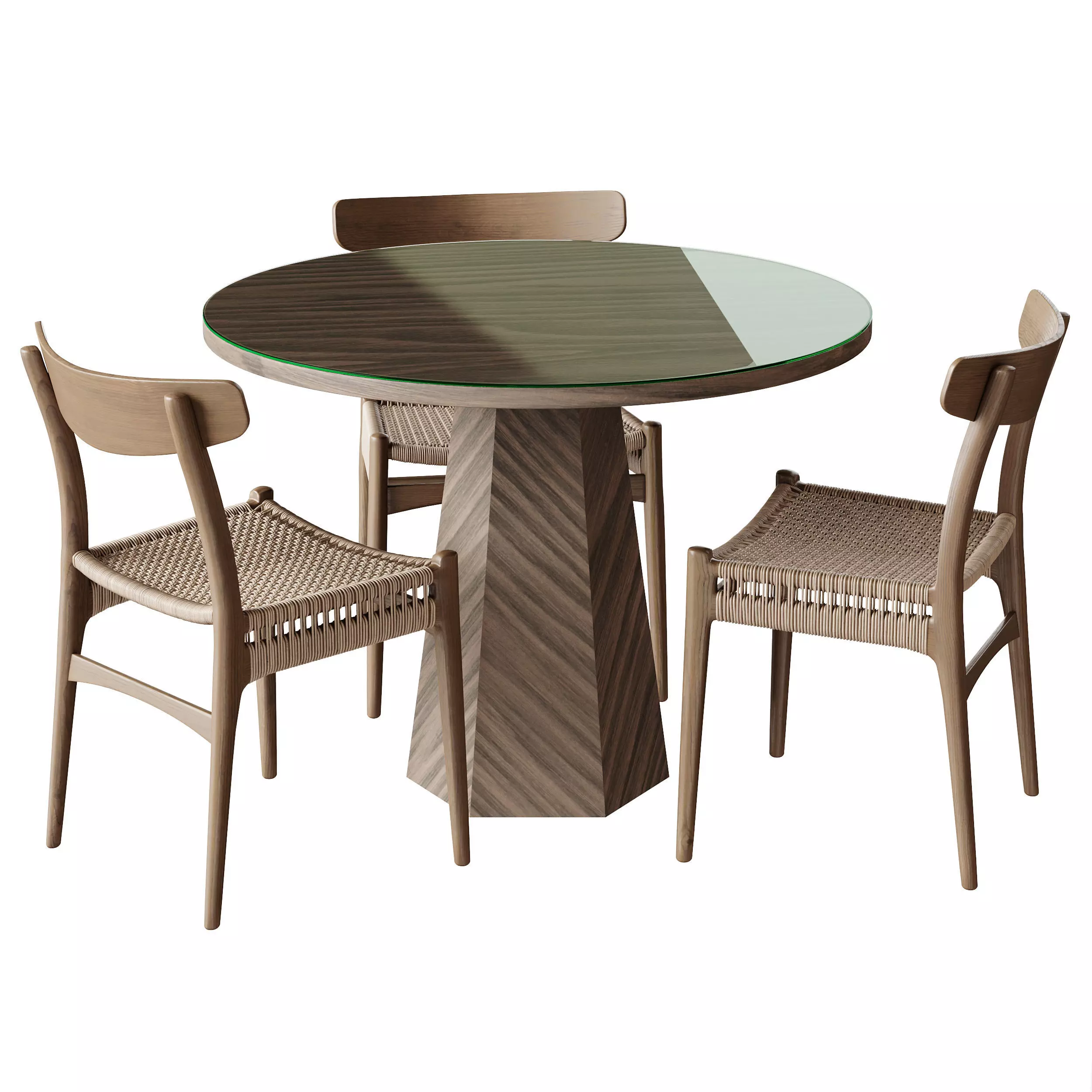 Dining table BENDIGO 3D model_0
