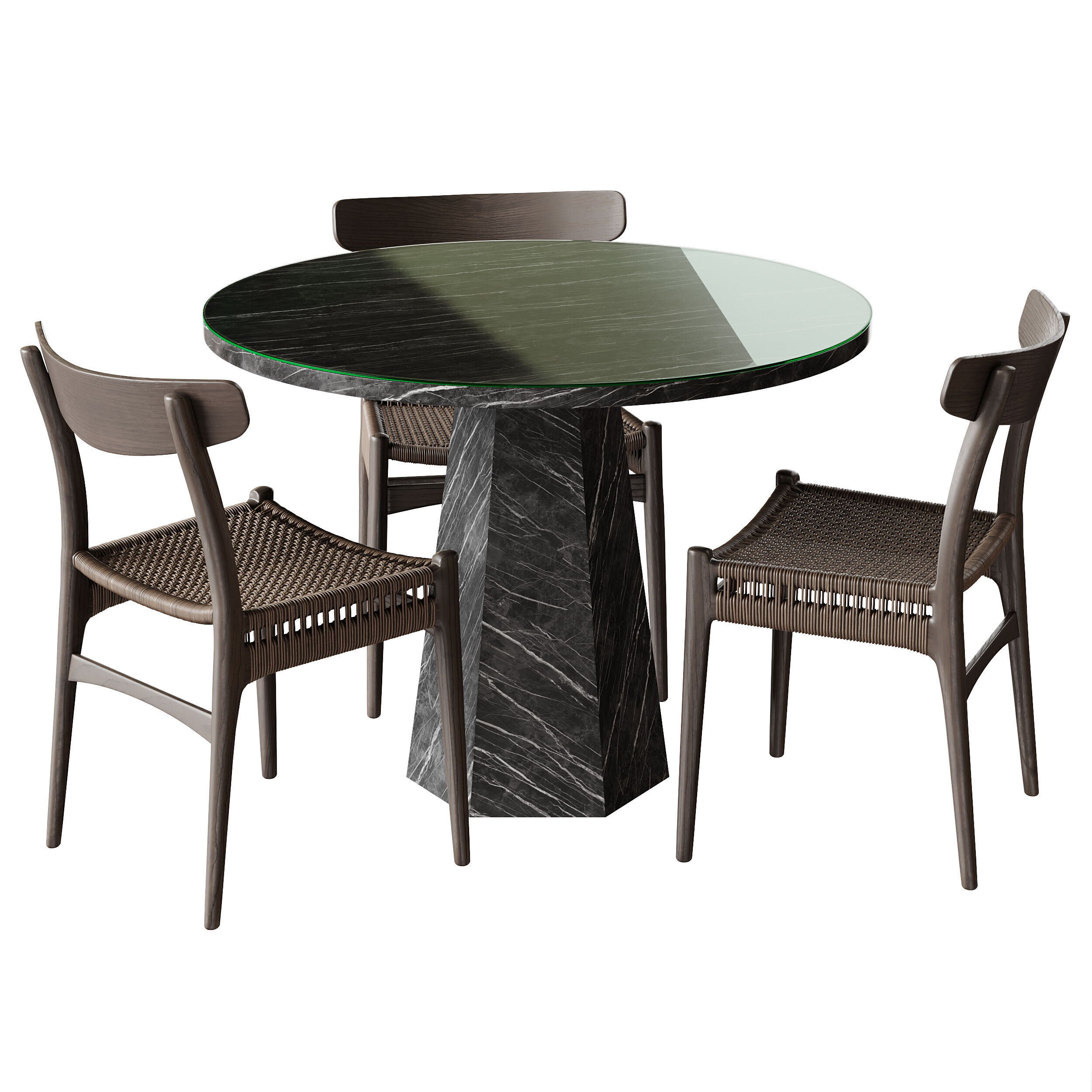 Dining table BENDIGO 3D model_2