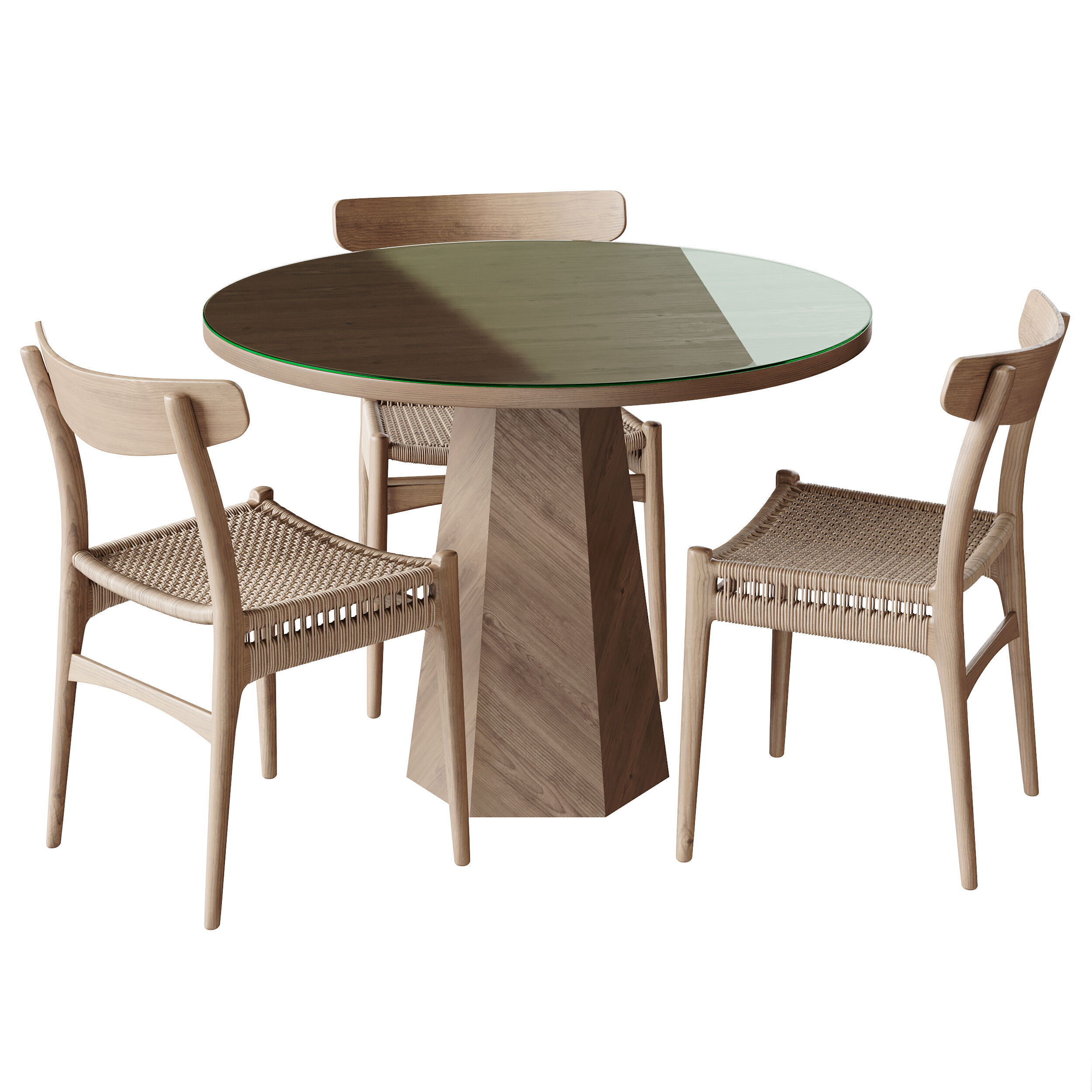 Dining table BENDIGO 3D model_1