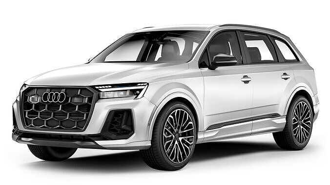Audi SQ7 2025 3D model