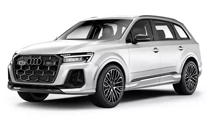 Audi SQ7 2025 3D model