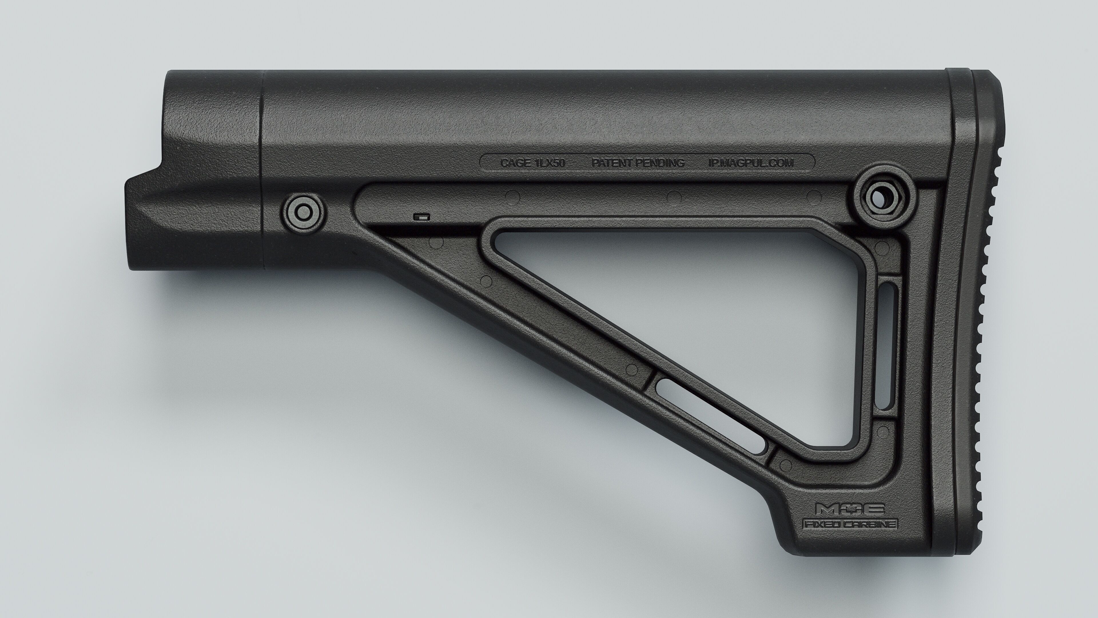 MOE Fixed Carbine Stock - Replica Low-poly 3D model_9