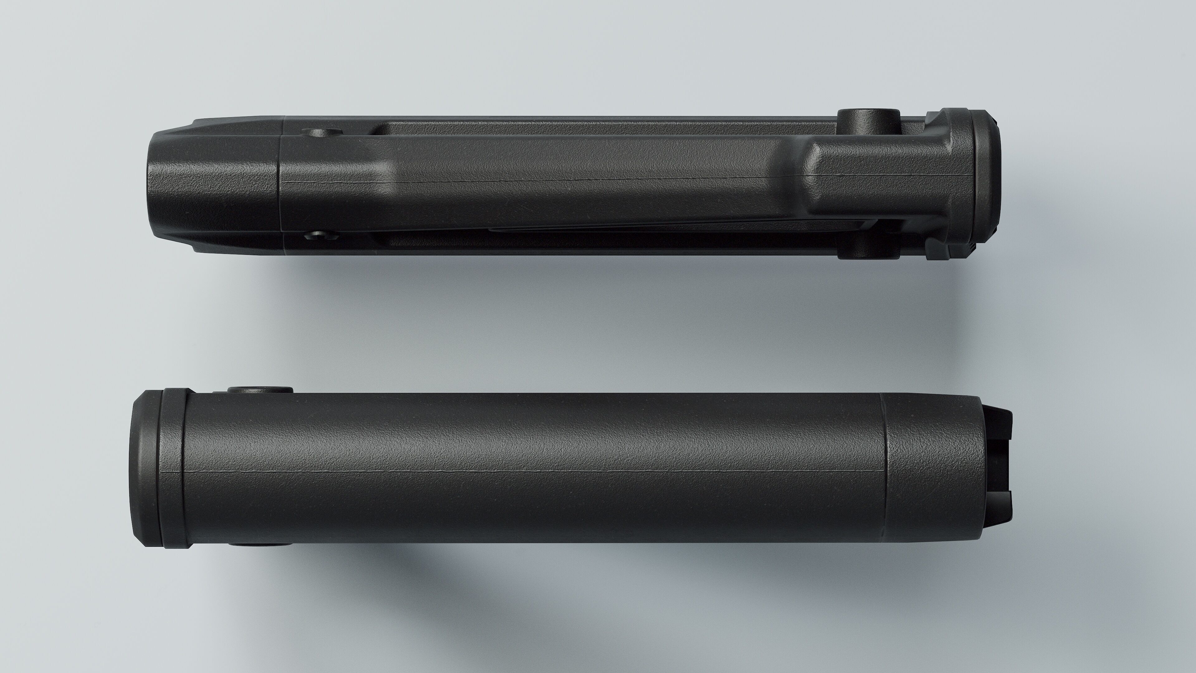 MOE Fixed Carbine Stock - Replica Low-poly 3D model_13