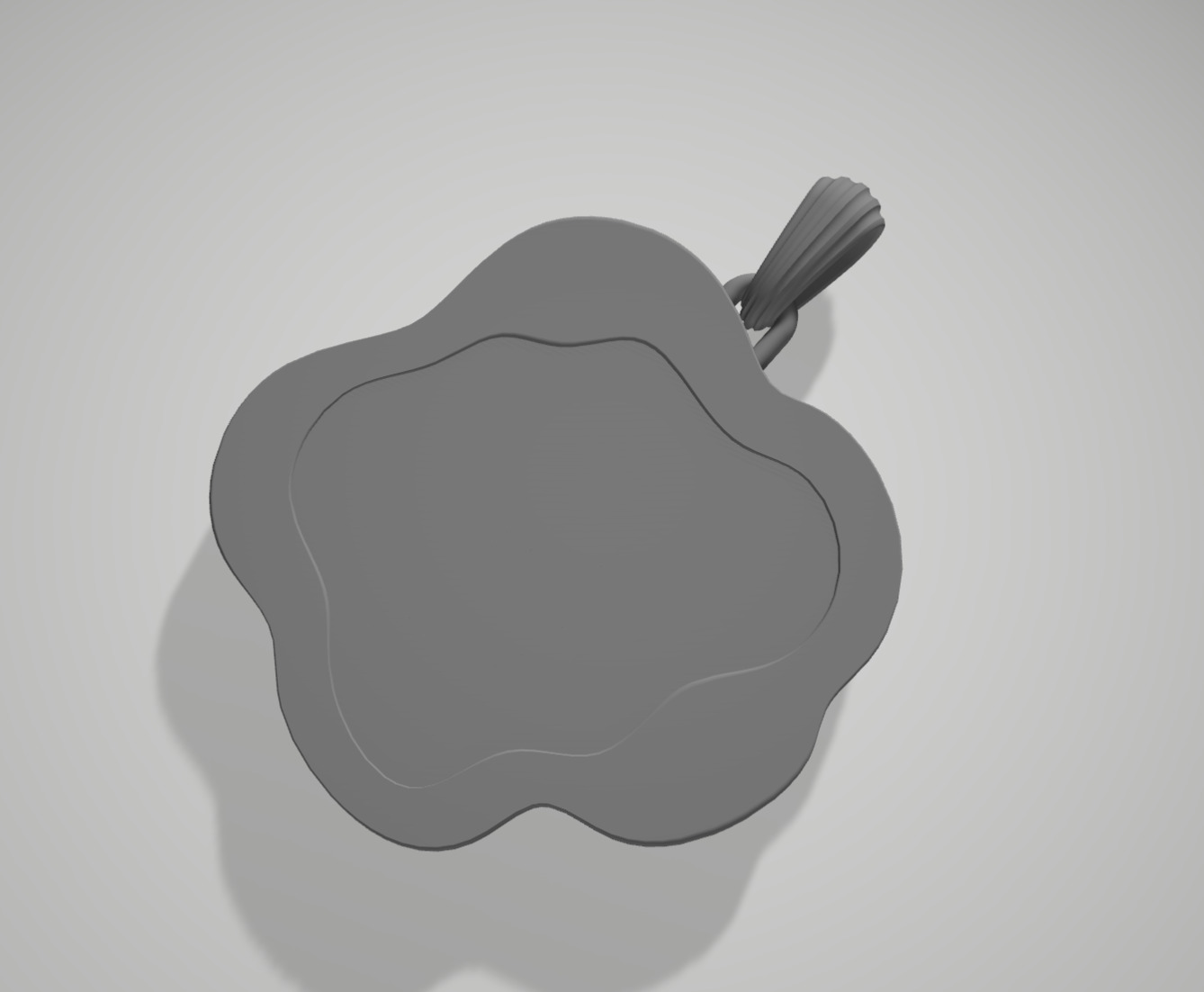 Elements of Sunrise Enamel Pendant Necklace 3D stl 3dm Design 3D print model_6