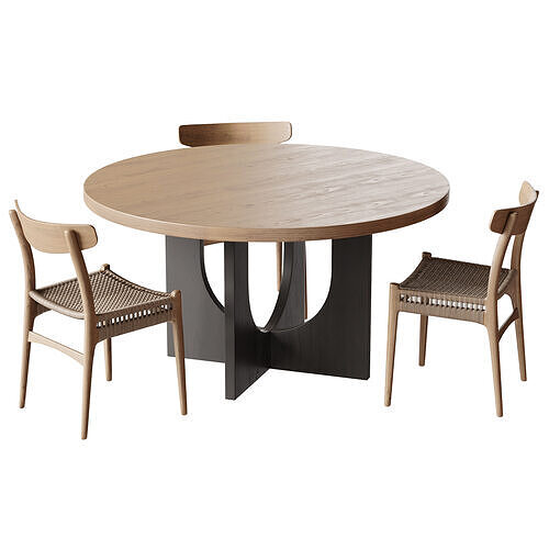 Dining table DANLI 3D model