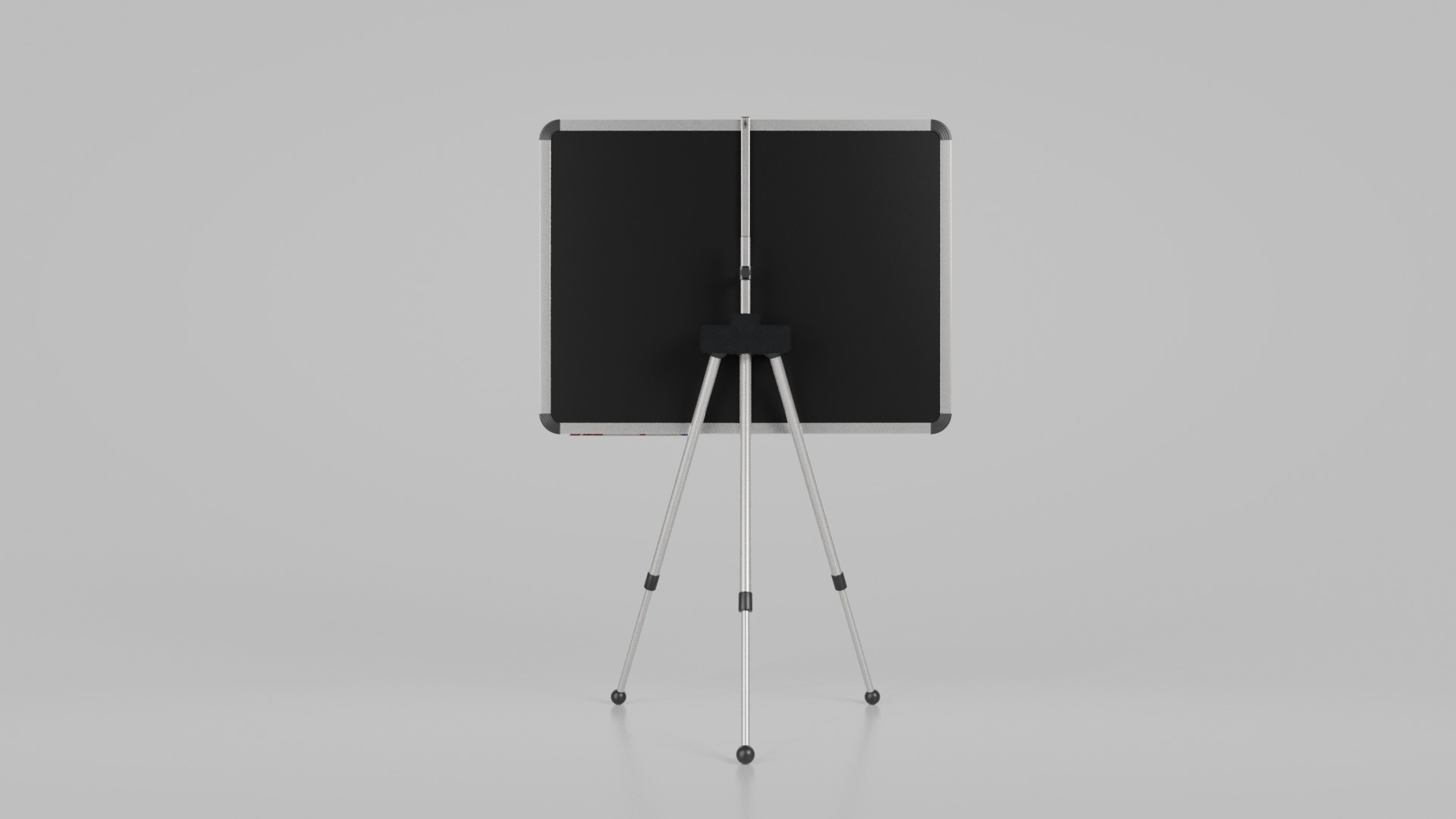 Professional Rectangular Trio - Customizable Writing Board Set 3D Model Collection_15