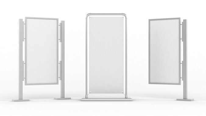 Billboard 3D model